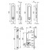 Ручка купе с фиксатором Vantage SDL 05 AB бронза